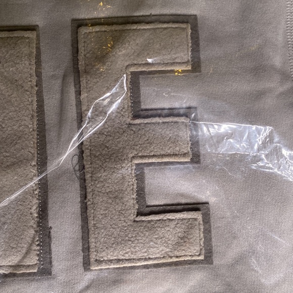 Pottery Barn Cuddly and Cozy Sweatshirt Style Home Applique Pillow Cover - Picture 8 of 16